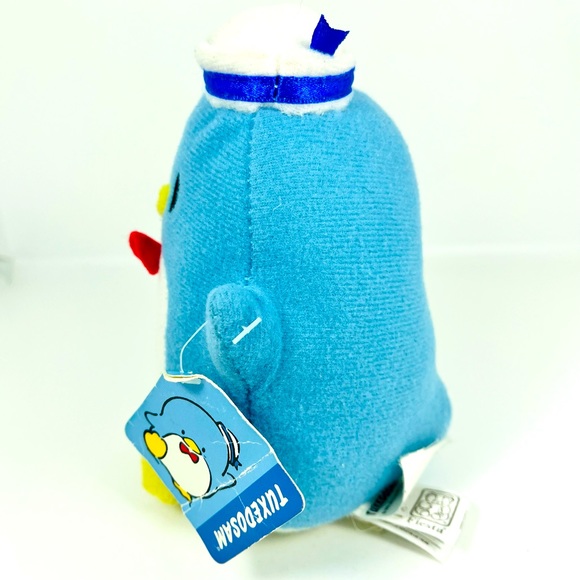 Fiesta Sanrio Tuxedo Sam Penguin Plush Stuffed Animal Toy Sailor W/Tag 2013 6” - Picture 2 of 8